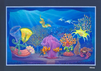 Finding Nemo -- The Musical Concept Art