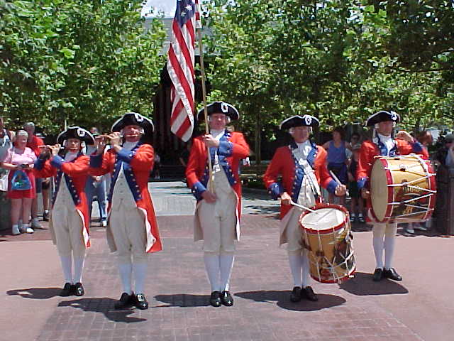 Fife & Drum playing