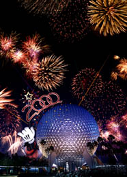 Spaceship Earth, Fireworks